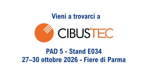Wirfly a Cibus Tec 2026: ci vediamo a Parma dal 27 al 30 ottobre